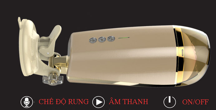 Âm đạo hít tường rung phát âm thanh Manmiao cảm giác thật