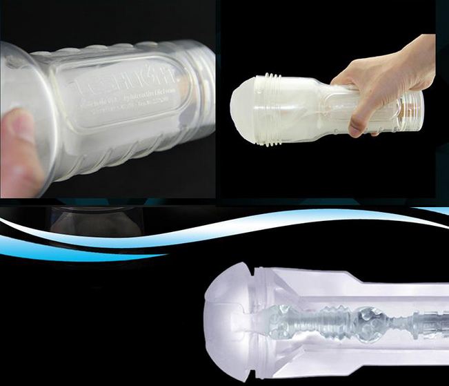 Den pin am dao silicone trong suot cam giac thuc te