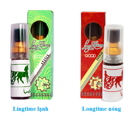 Chai xịt Long time Nóng-Lạnh nhập khẩu Thái chống xuất tinh sớm