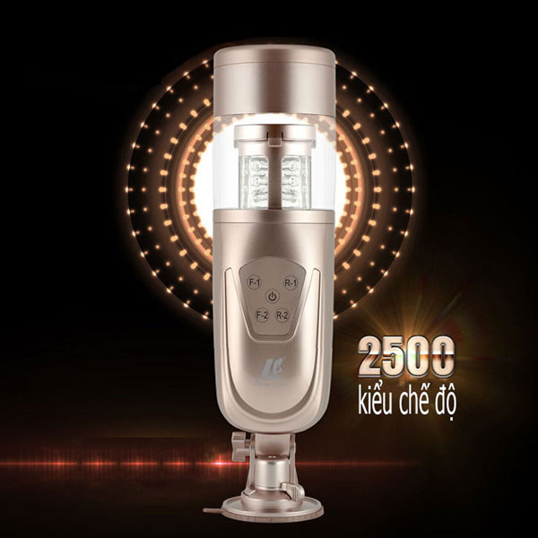 Máy thủ dâm tự động Flashing lover 2500 chế độ rung mạnh