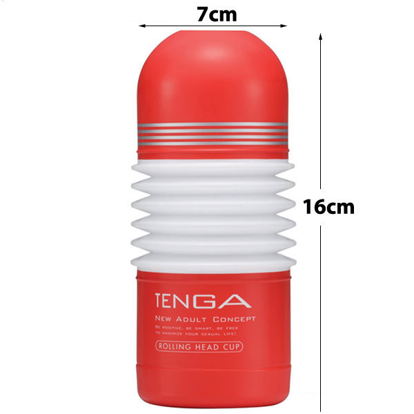 Cốc thủ dâm Tenga Rolling Head silicone Nhật Bản