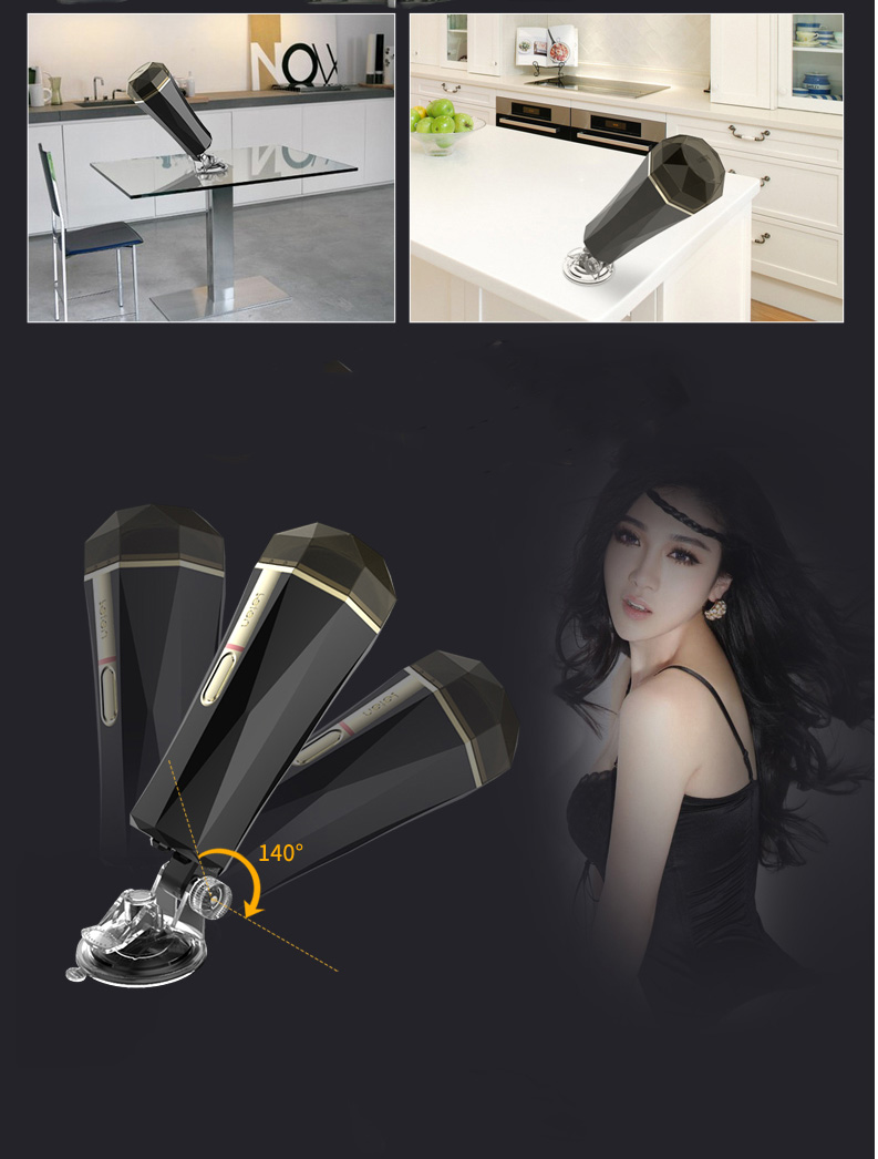 Âm đạo gắn tường co bóp Leten Diamon silicon y tế giải tỏa sinh lý