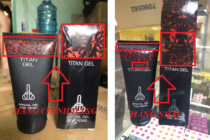 Gel Titan tăng kích thước dương vật Nga chính hãng an toàn