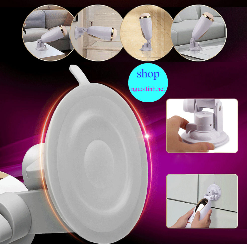 Âm đạo gắn tay giữ điện thoại rung siêu mạnh hiện đại