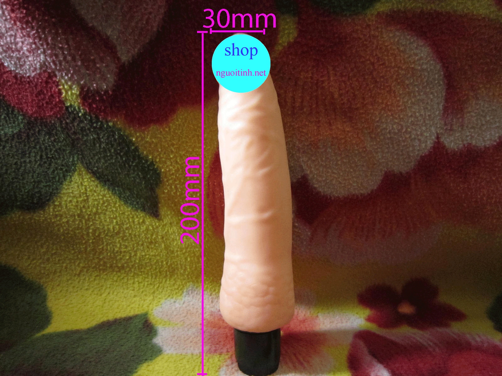 Dương vật cầm tay Lovetoy 8.0 silicon cao cấp cho nữ