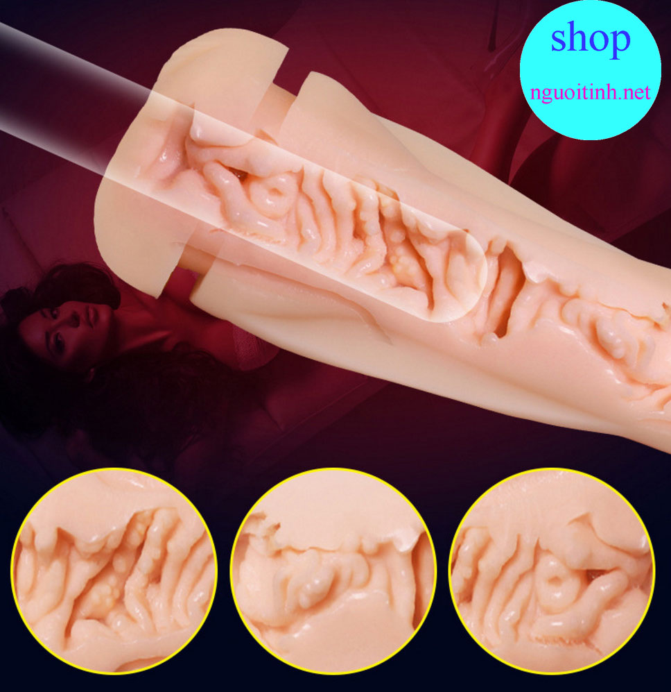 Âm đạo hít tường Meiyao 2 đầu rung mạ xi vàng Âm đạo hít tường Meiyao 2 đầu rung mạ xi vàng