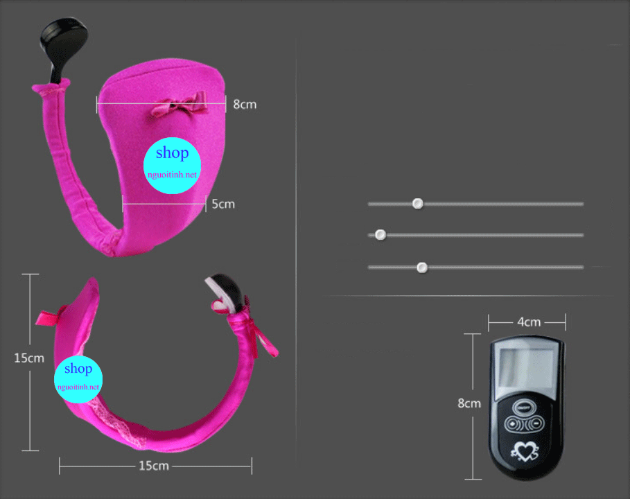 Quần lót rung C-STRING điều khiển từ xa mặc thoải mái