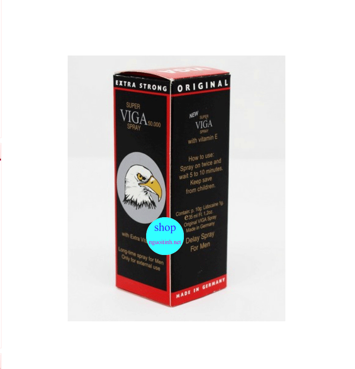 Xịt cao cấp ViGa 50000 chống xuất tinh sớm an toàn hiệu quả nhanh