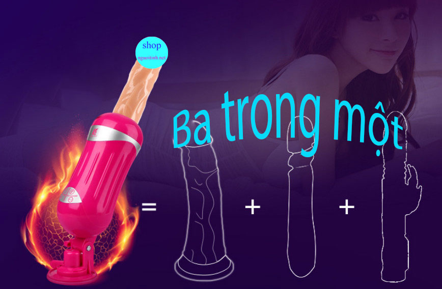 Máy thủ dâm nữ tự động EASY.LOVE nhiều chế độ rung thụt mạnh