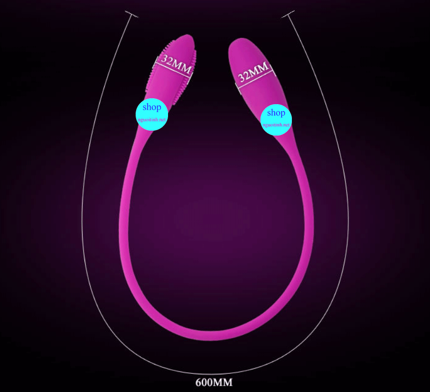 Trứng rung hai đầu cao cấp PRETTY LOVE đa chế độ rung