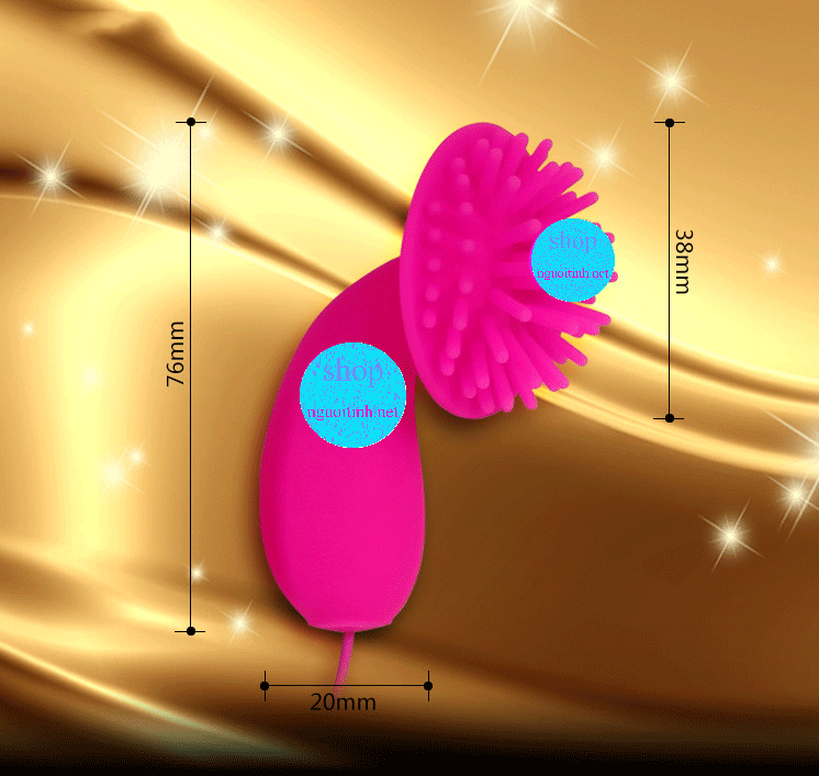 Trứng rung silicon Pretty Love cao cấp mềm mại rung sâu