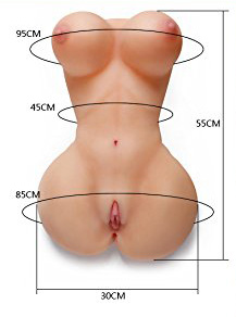 Búp bê bán thân silicon mềm mịn dẻo dai an toàn LoveToy cao cấp