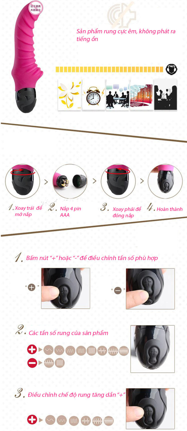 Duong vat Fun Lolita silicone cao cap giai toa sinh ly