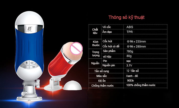 Âm đạo gắn tường rung cao cấp silicon an toàn thỏa mãn