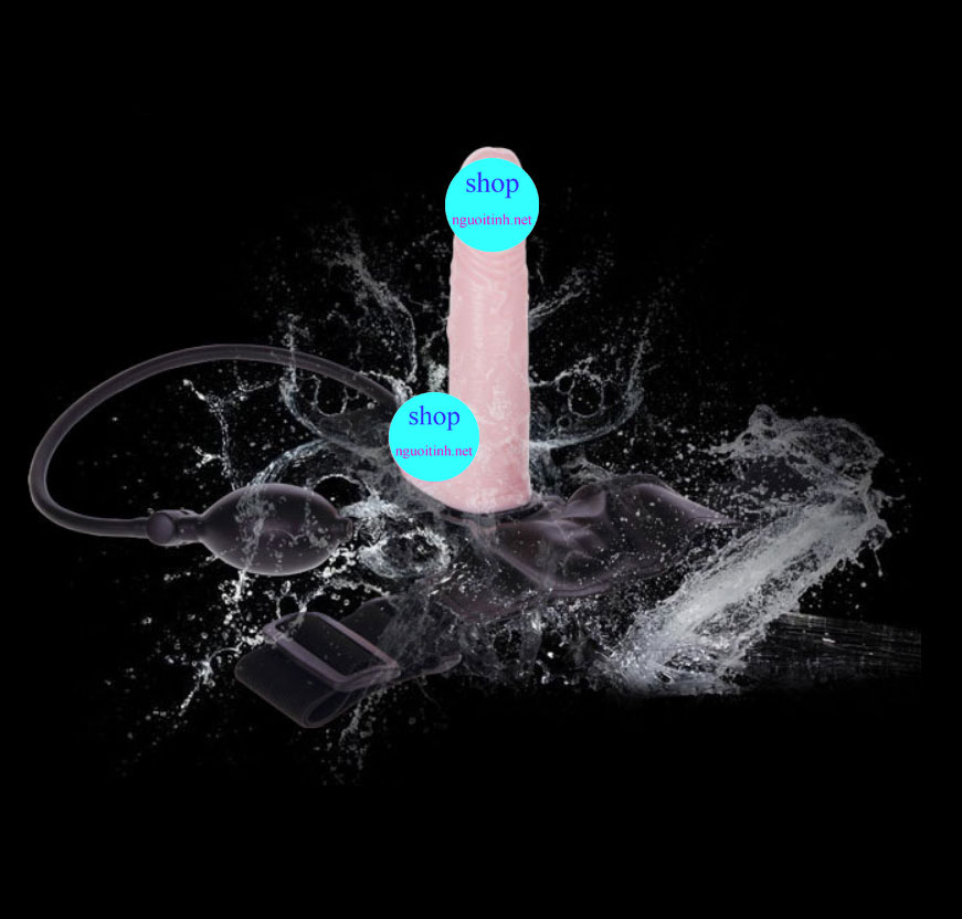 Dương vật đeo bơm hơi Strap-On cho les quan hệ đồng tính cực chất