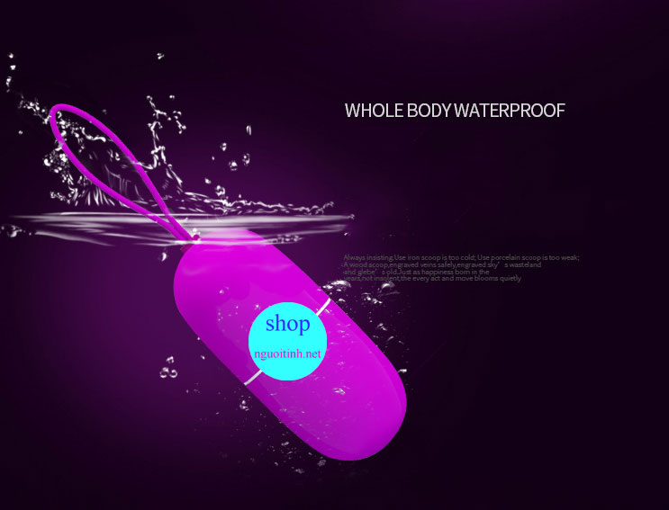 Trứng rung điều khiển từ xa Pretty Love kích thích tối đa