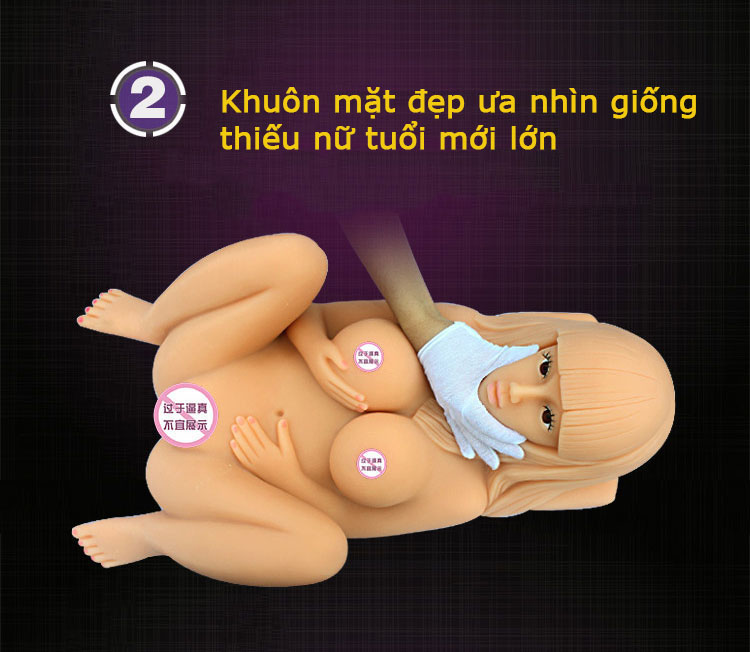 Búp bê Angela tình dục đa năng 3 đường hấp dẫn nam giới