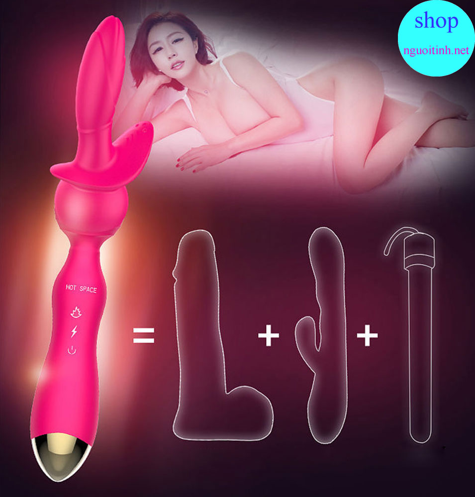 Chài rung massage cao cấp Hot Space ấm áp nhiều chế độ rung