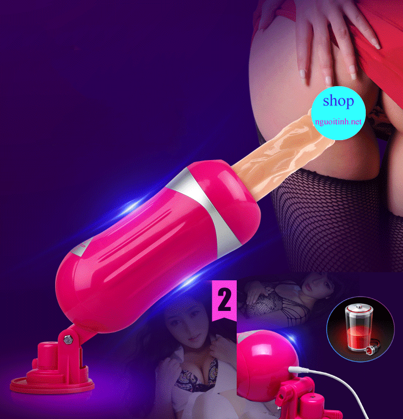 Máy thủ dâm nữ tự động EASY.LOVE nhiều chế độ rung thụt mạnh