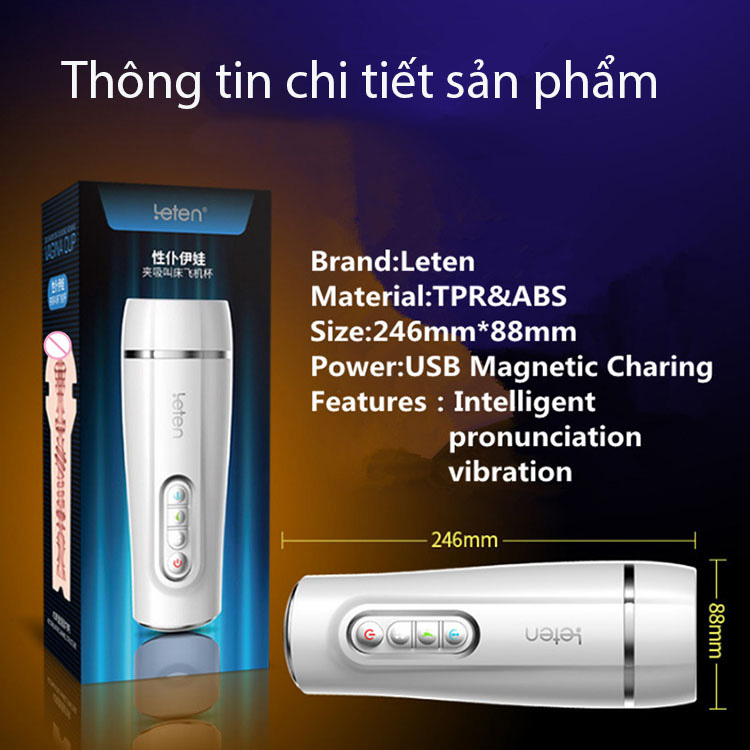 Cốc thủ dâm Leten silicon mịn đàn hồi cao cấp cho nam Cốc thủ dâm Leten silicon mịn đàn hồi cao cấp cho nam