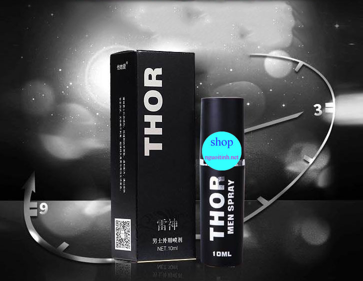 Thuốc xịt kéo dài THOR mạnh mẽ an toàn kéo dài quan hệ lâu