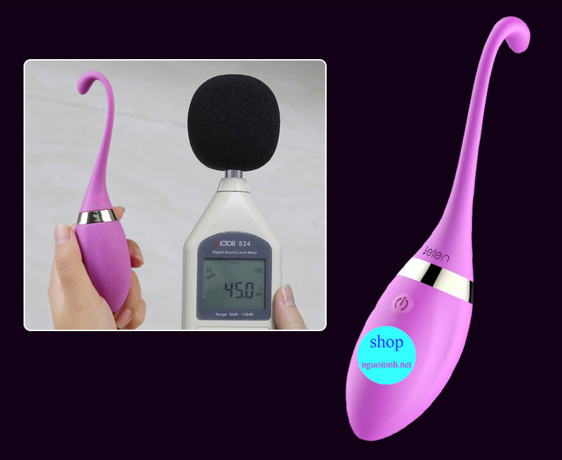 Trứng rung cao cấp LETEN sạc pin rung mạnh kích thích âm đạo