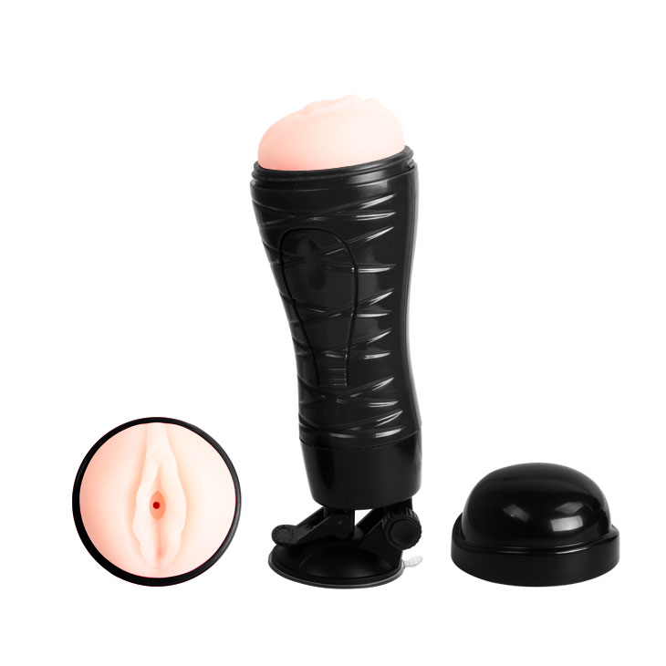 Âm đạo giả đế hít tường Crazy Bull Flora silicon y tế