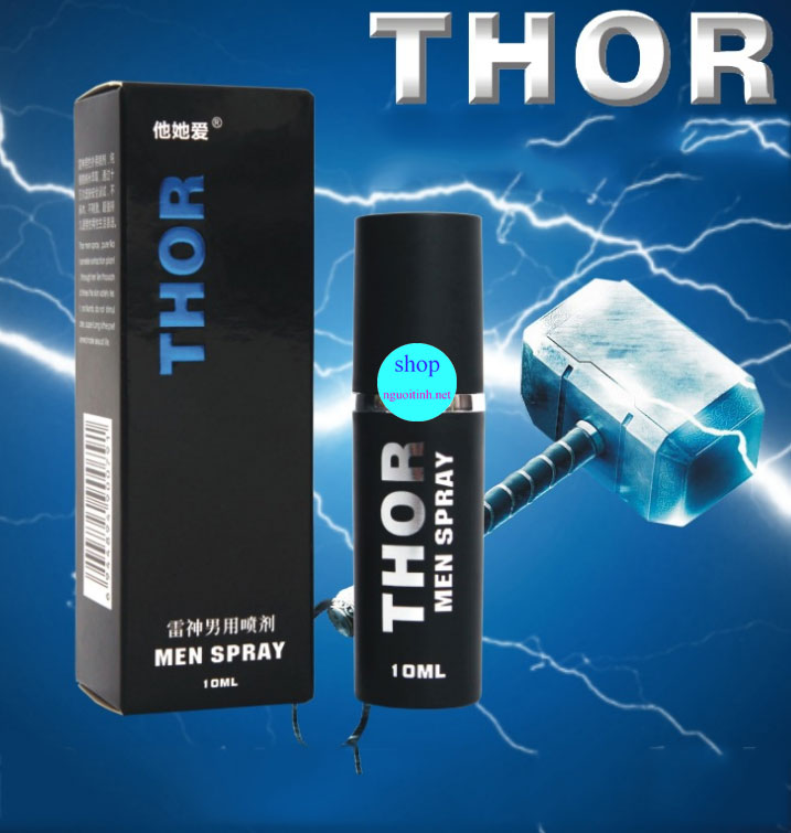 Thuốc xịt kéo dài THOR mạnh mẽ an toàn kéo dài quan hệ lâu