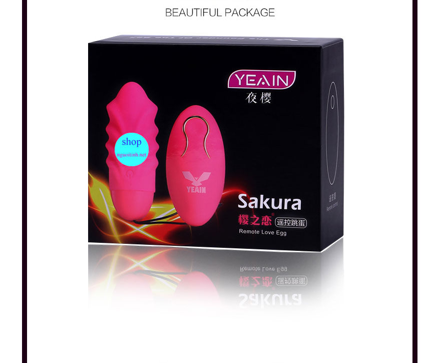 Trung rung cao cap SAKURA silicone mem mao cuc pham