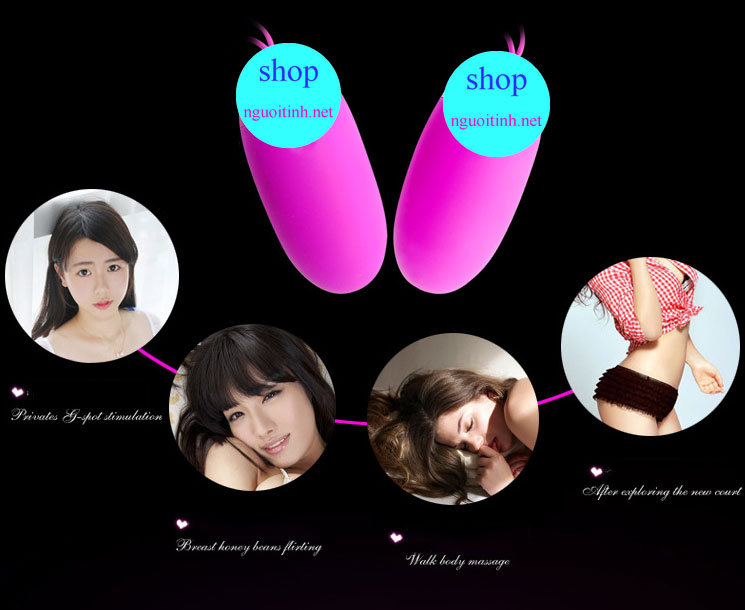 Trứng rung điều khiển từ xa Pretty Love kích thích tối đa