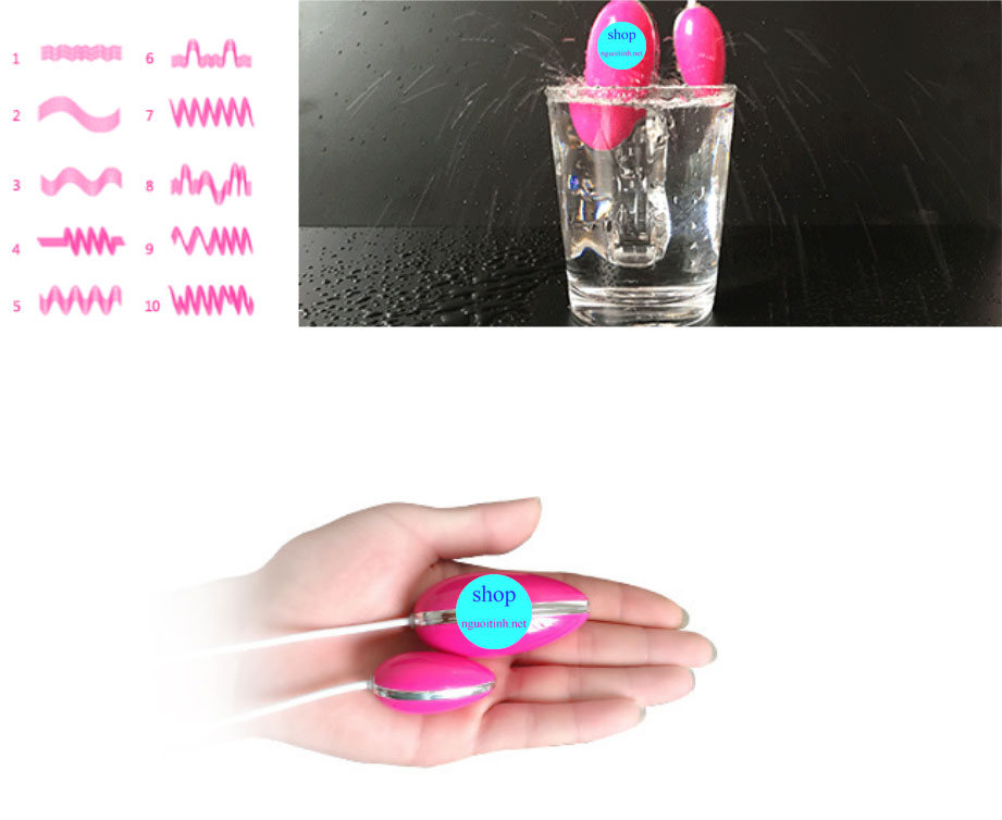 Trứng rung hai đầu Loveaider cao cấp, an toàn dễ dùng