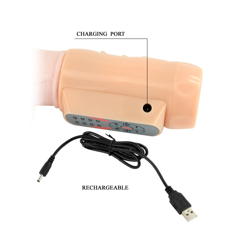 Dương vật giả đa năng thân nhiệt 48 độ có rung ấm nóng thật