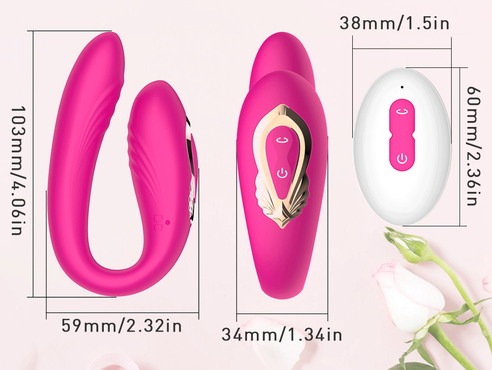 Trứng rung ngoái 2 đầu 10 chế độ đa dạng rung