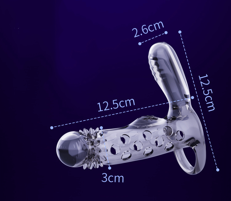 Bao đôn rung quay đeo có gai đầu tăng khoái cảm mới lạ