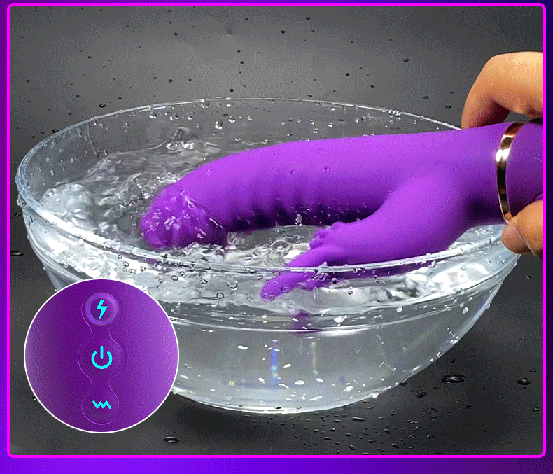 Dương vật đa năng rung ngoái thụt có sưởi ấm silicon y tế cao cấp