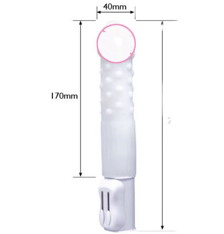 Dương vật rung ngoái đa năng siêu mềm mịn dễ dùng