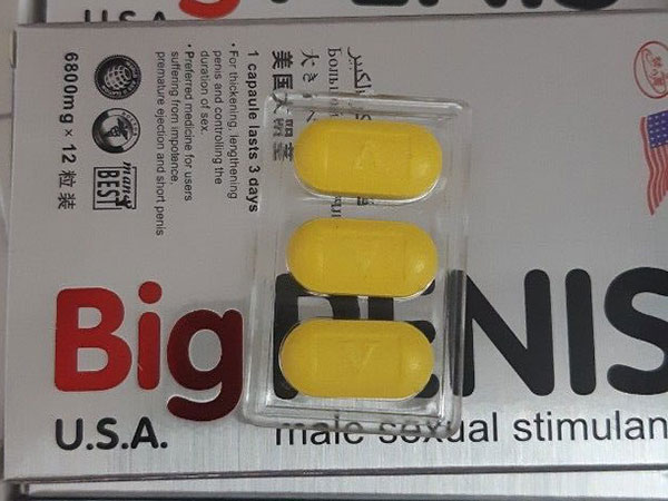 Thuốc cường dương Big Penis 6800mg kéo dài quan hệ sung mãn