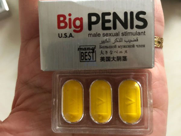 Thuốc cường dương Big Penis 6800mg kéo dài quan hệ sung mãn