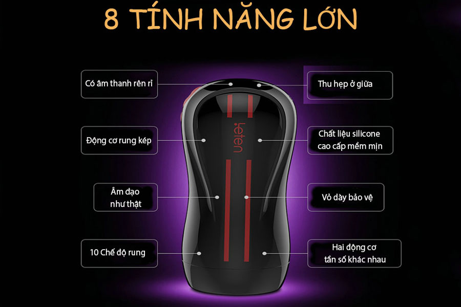 Am dao Leten cao cap thiet ke sang trong, cam giac thuc