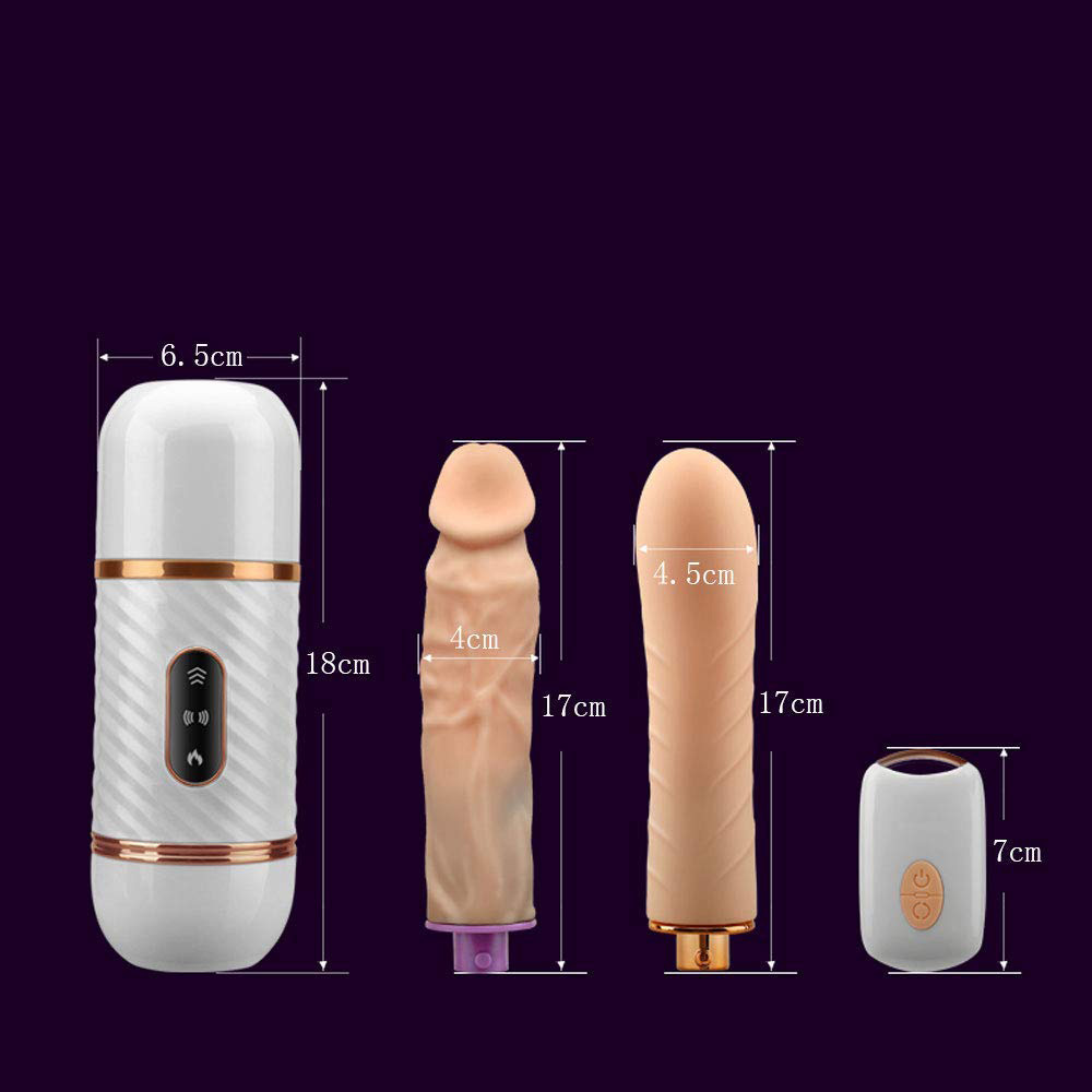 Máy rung thụt nhiệt điều khiển từ xa cao cấp siêu phẩm giải trí