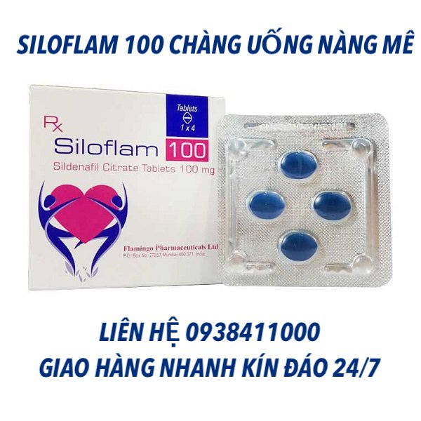 Siloflam 100 cải thiện xuất tinh sớm kéo dài cương dương nam giới