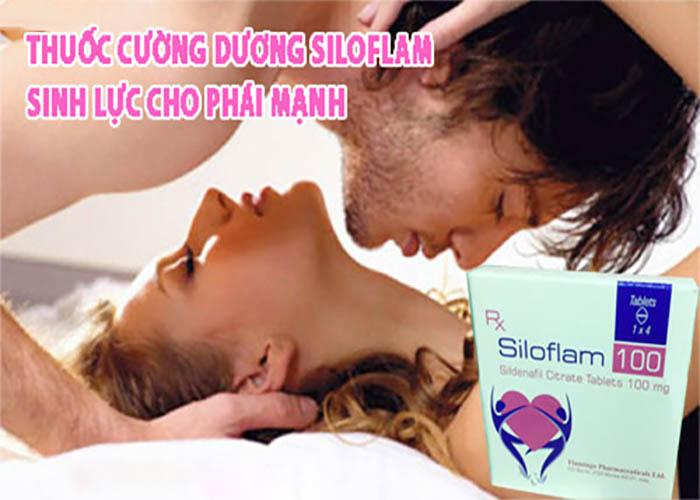 Siloflam 100 cải thiện xuất tinh sớm kéo dài cương dương nam giới