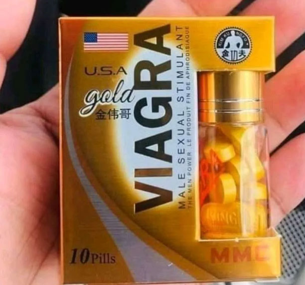 Thuốc cường dương nam thảo dược Viagra Gold tăng ham muốn