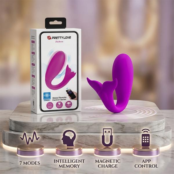 Trứng rung cá heo Bluetooth massage điểm G đổi chế độ 