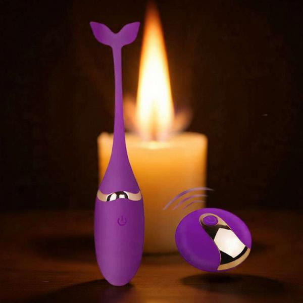 Trứng rung đuôi cá Private Massager mềm mại kích thích nữ 