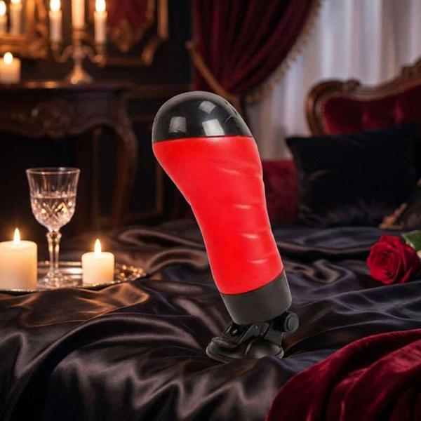 Âm đạo gắn tường Crazy Bull Delia silicon mềm mại rung cực đã 