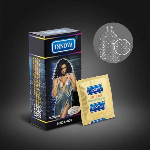 Bao cao su chống xuất tinh sớm Innova gai nhỏ tăng khoái cảm 