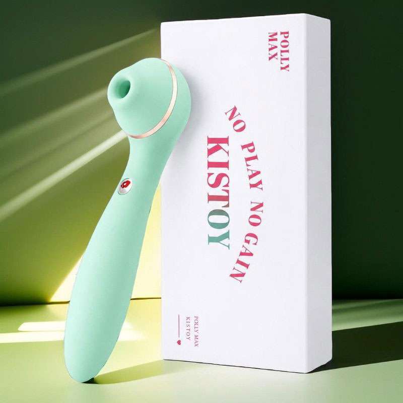 Máy Massage Vùng Kín Kisstoy Polly Max - Hút Sâu Điểm C, Rung Mạnh Điểm G 