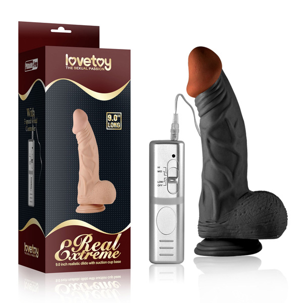  Bán Phân phối Dương vật giả hàng khủng Lovetoy 9,0 inch có rung cao cấp