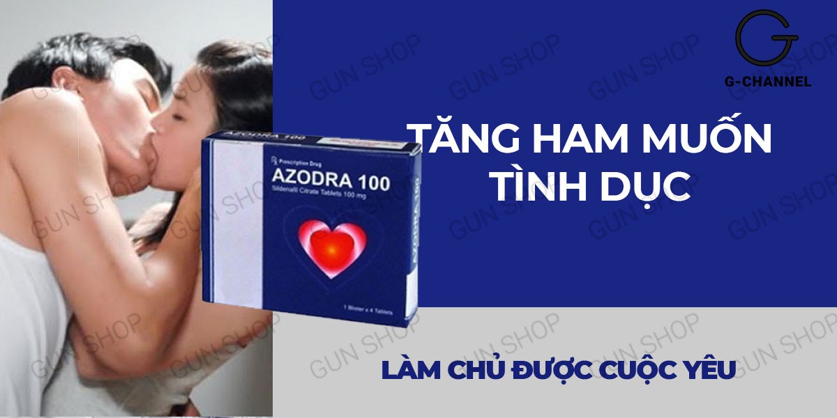  So sánh Azodra 100mg viên uống hỗ trợ cương dương kéo dài thời gian giá tốt